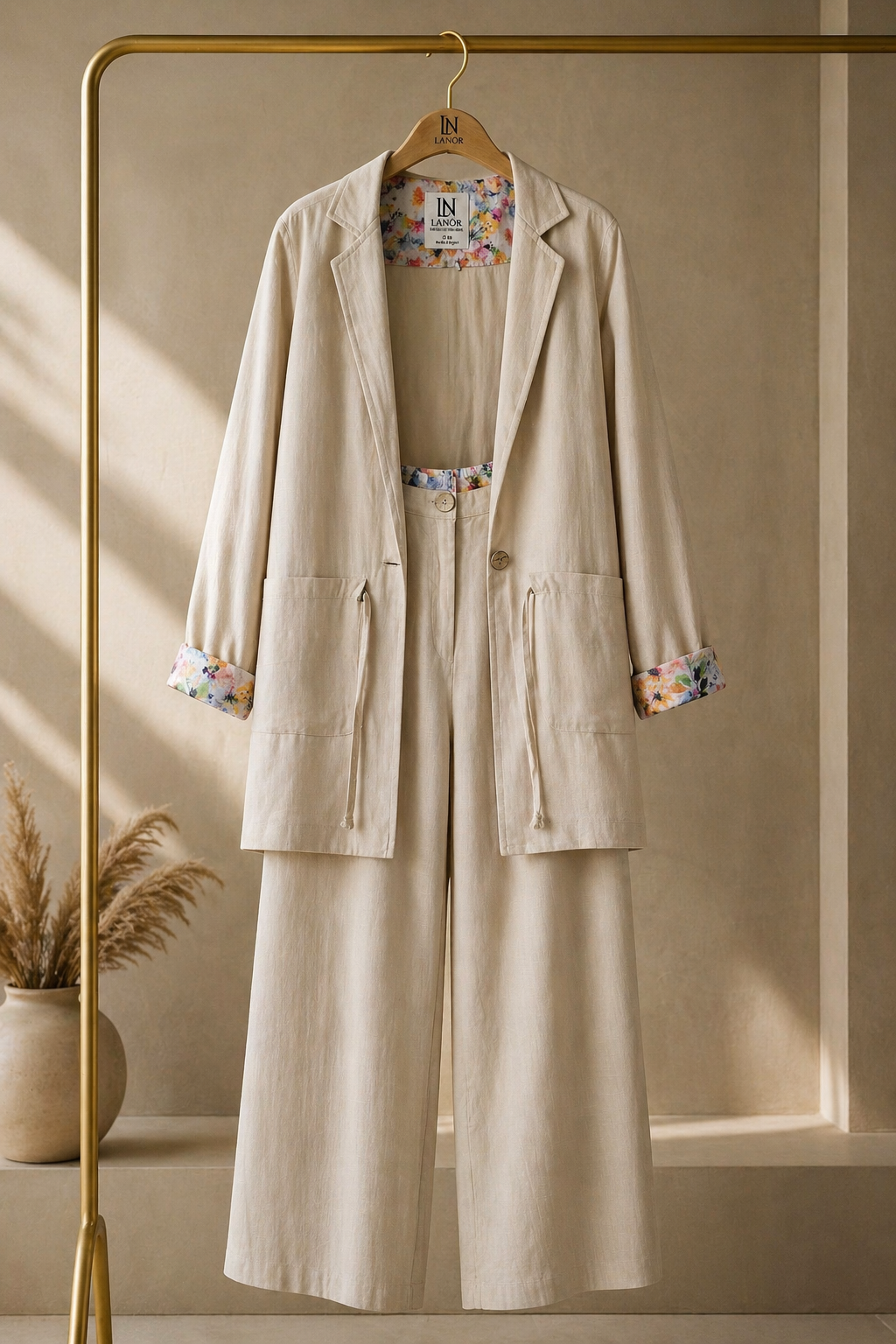 Pure Linen Professional Suit