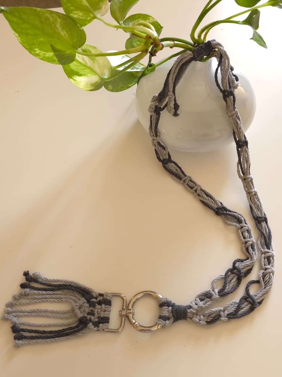 Everyday Dress with necklace _ فستان يومي بلمسة راقية مع عقد