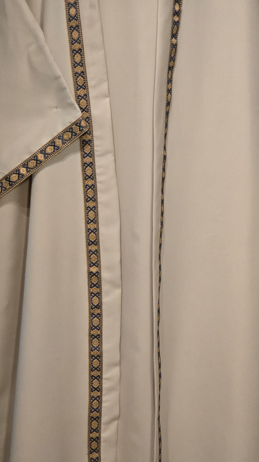 TR Kaftan with Free Handmade Macramé Belt قفطان "TR" راقي مع حزام مكرمية هاند ميد (هدية)