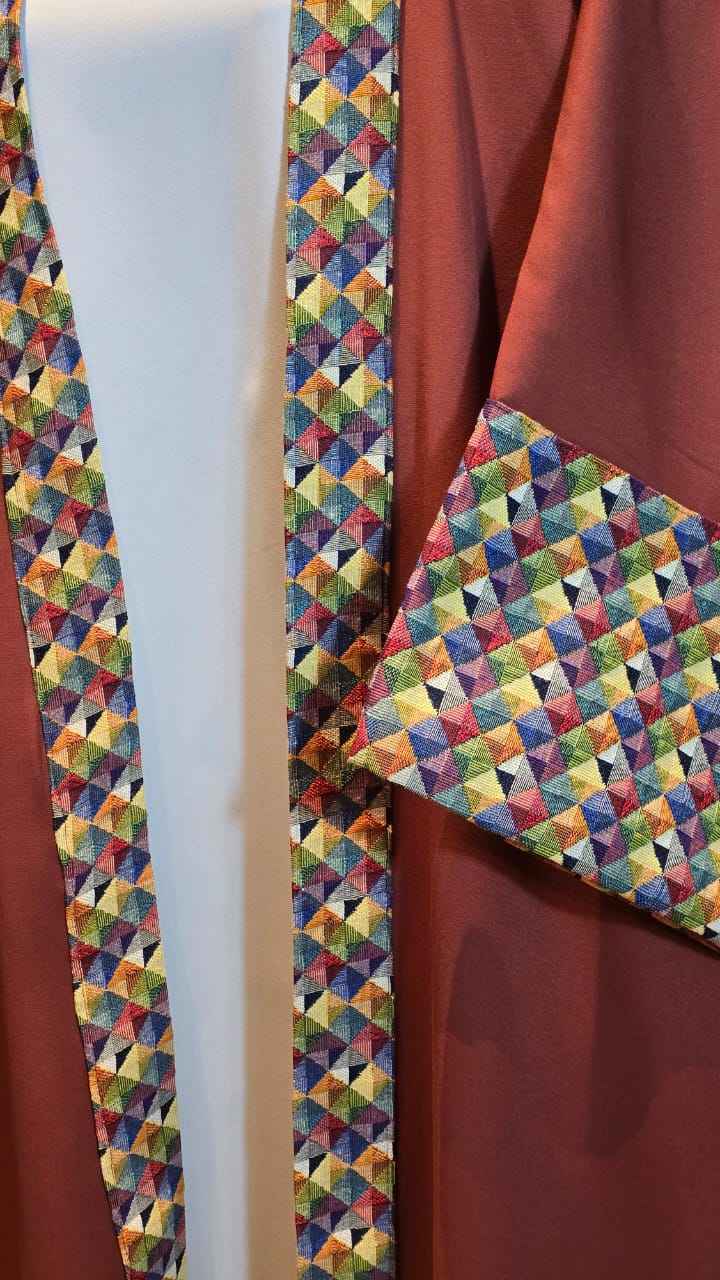 Elegant TR Kaftan (Free Macramé Belt Included قفطان  راقي (+ حزام مكرمية هدية)